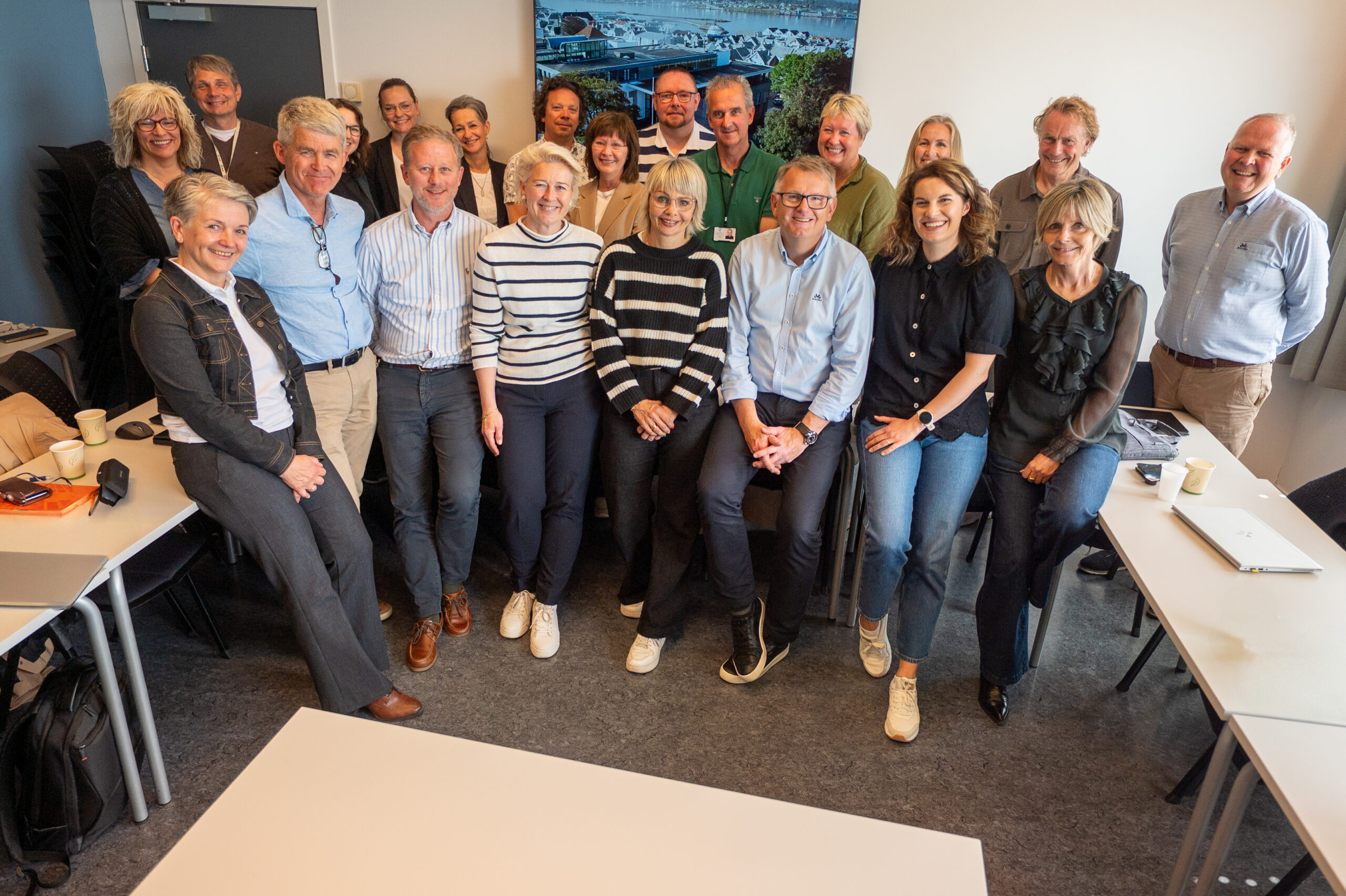 Deltakerne på Kompetanseforum Haugalandet sitt møte på HVL 4. juni.
FOTO: TORSTEIN TYSVÆR NYMOEN/HAUGALAND VEKST