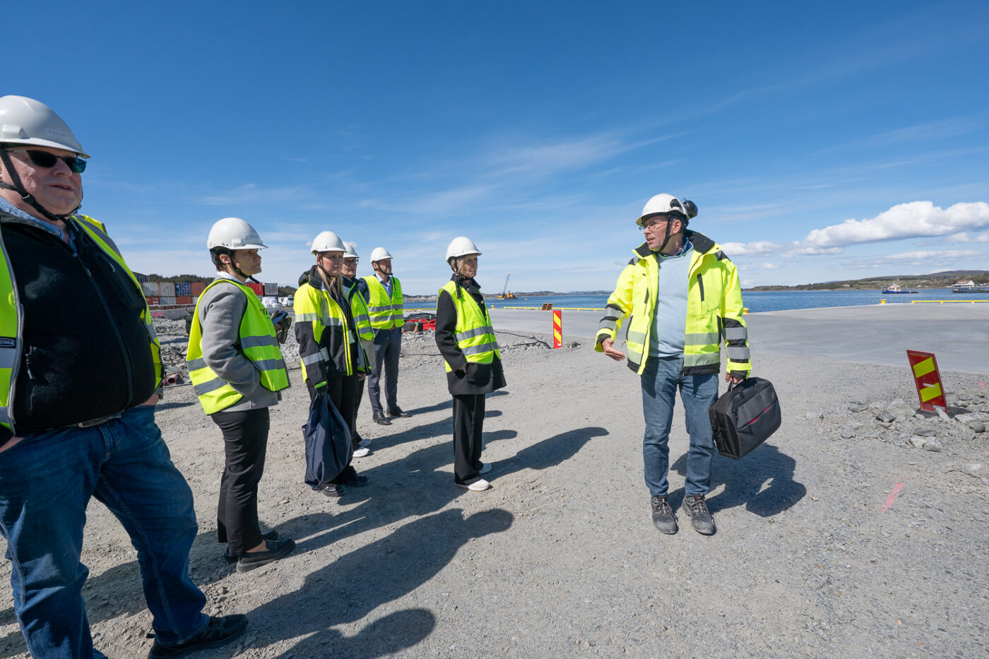 Rolf Børseth fortalte om utviklingen av Port 5561 på Bokn.
